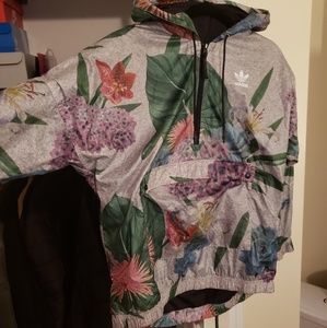 Adidas Flower Windbreaker